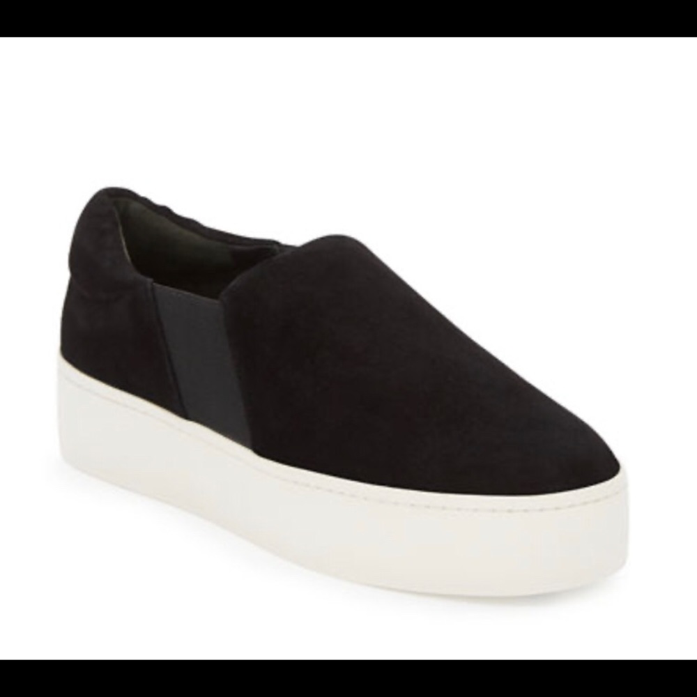 Vince suede platform skate sneaker